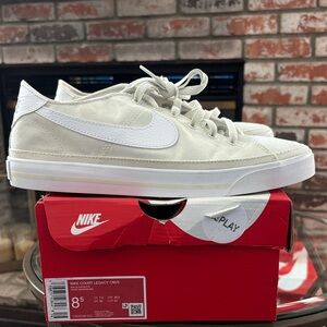 Nike Court Legacy Canvas Sneakers Sea Glass CW6539-005 Men’s 8.5 / Women’s 10